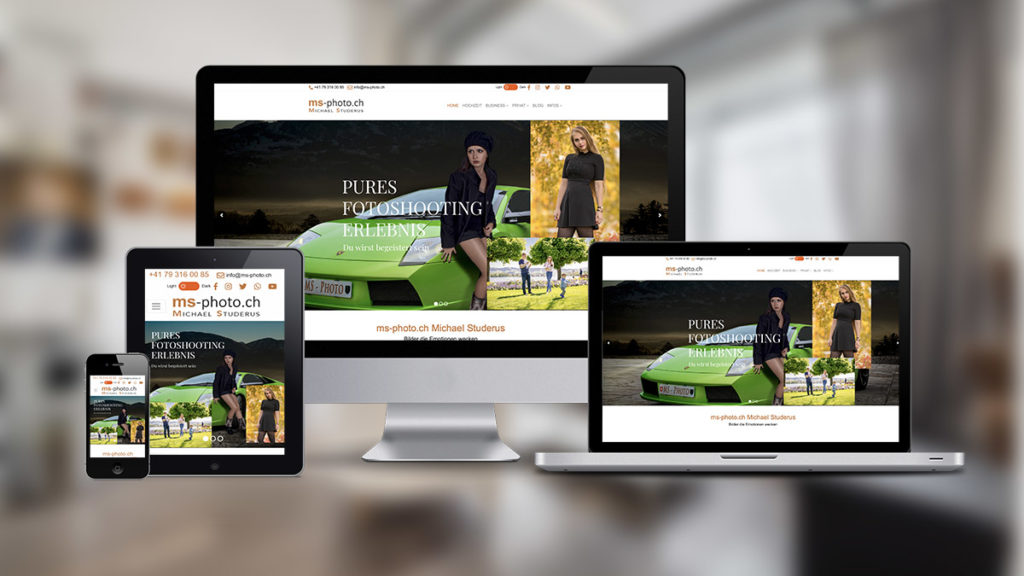 Neue Responsive Webseite